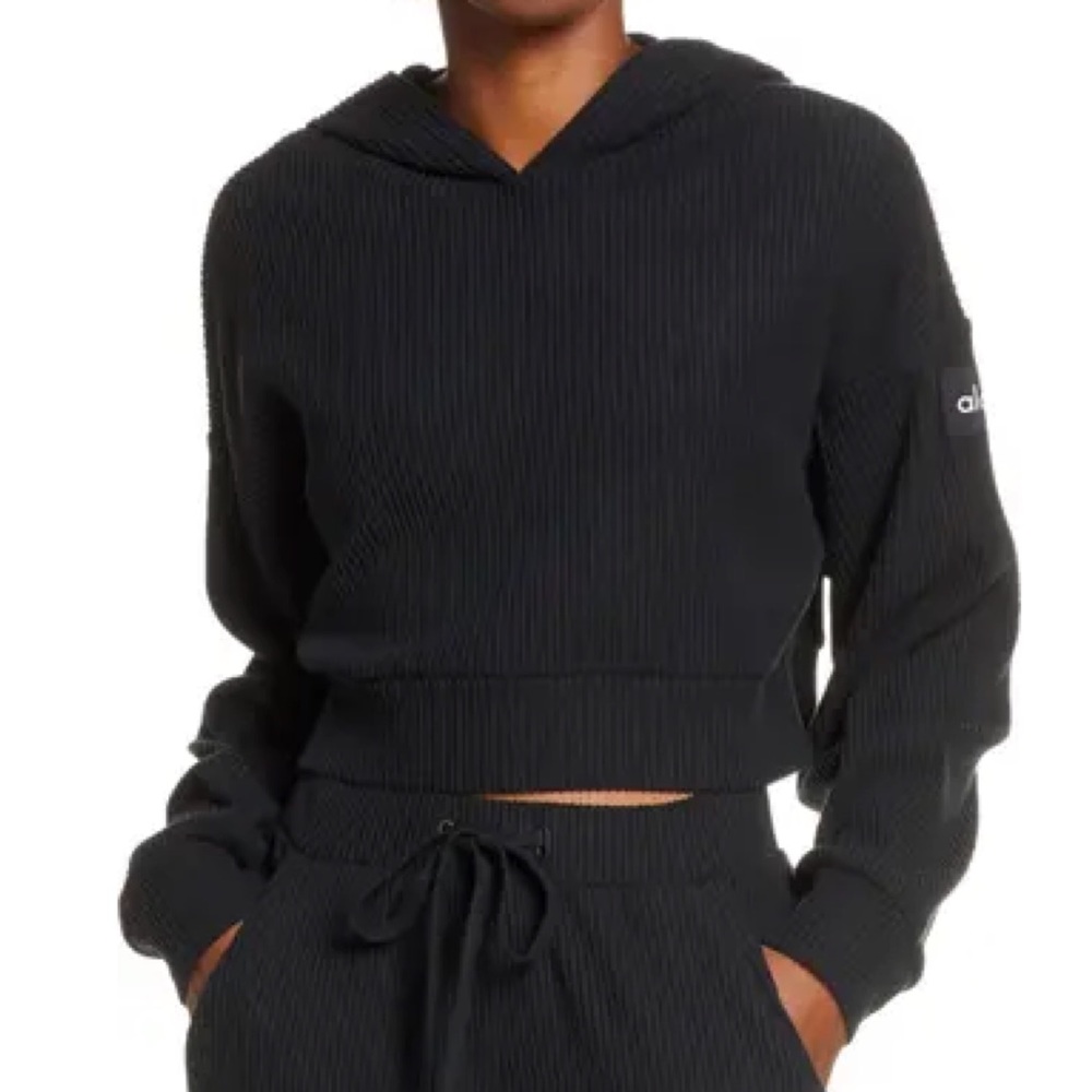 Alo Yoga Muse Hoodie Black XS - Picture 5 of 13